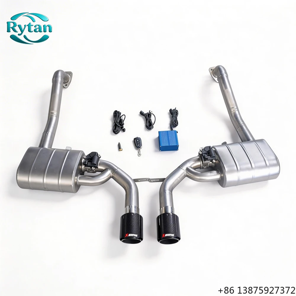 

Высокопроизводительная выхлопная система Rytan Valvetronic из нержавеющей стали 304 с клапанами, Catback для