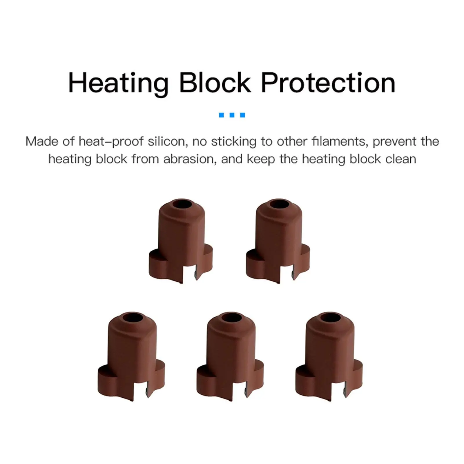 10 Stück Boxed Ender 3 V3 KE Messingdüsen, Hochgeschwindigkeits-Düsenset mit Silikonsockel und Werkzeugen, für Creality K1 Max / CR-M4 – Detail 7