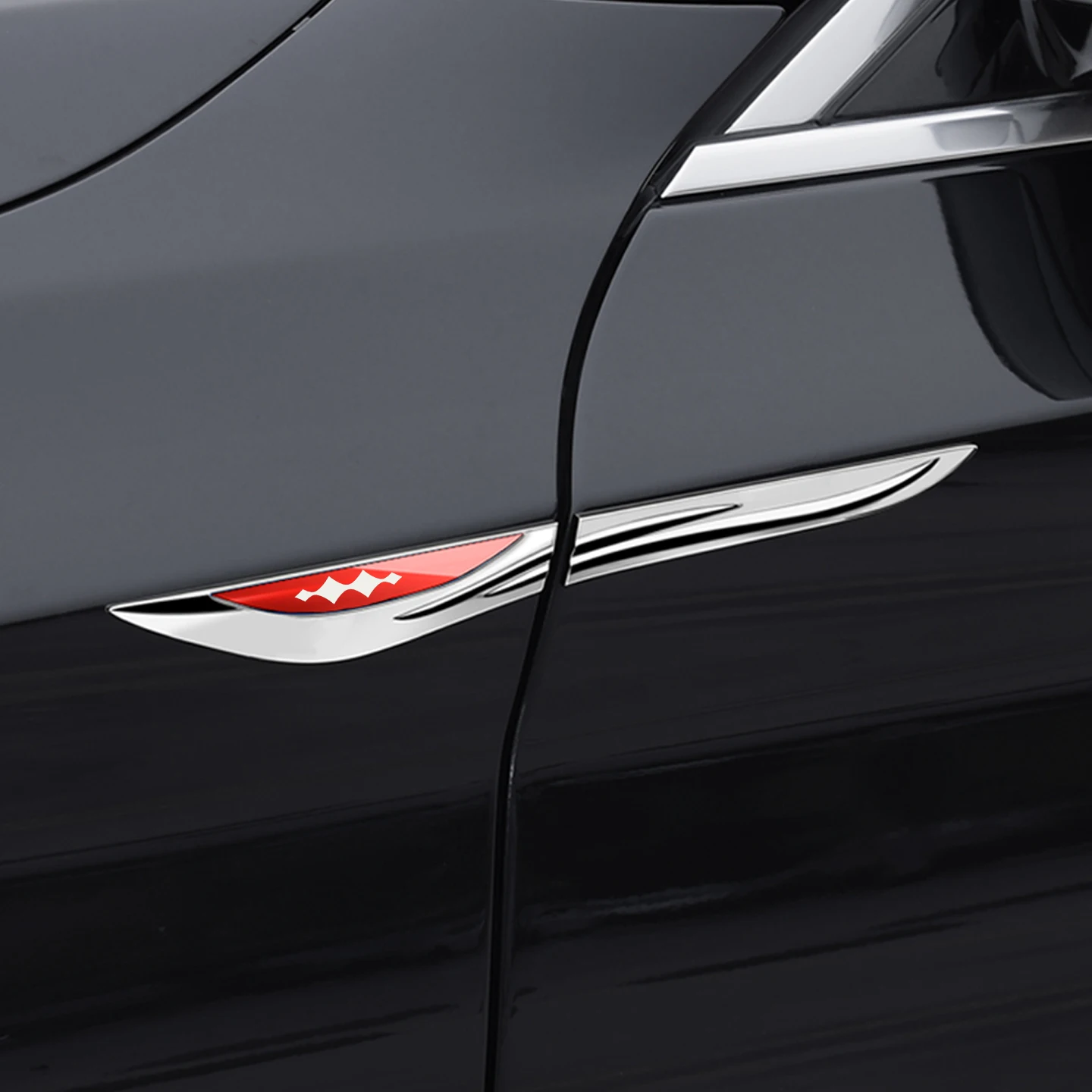 Car Styling Door Fender Side Blade Badge Body Logo Sticker For BYD Formula Leopard Tai Titan Titanium 3 5 7 8 Fang Cheng Bao