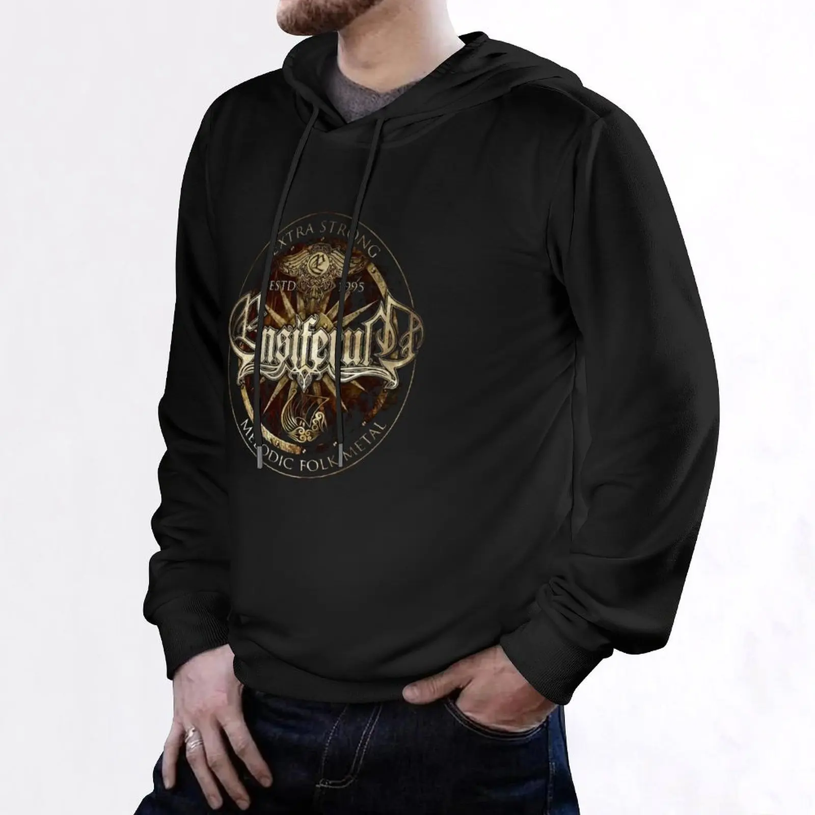 ENSIFERUM BAND Hoodie mens clothes blouse men's autumn clothes mens designer clothes oversized hoodie
