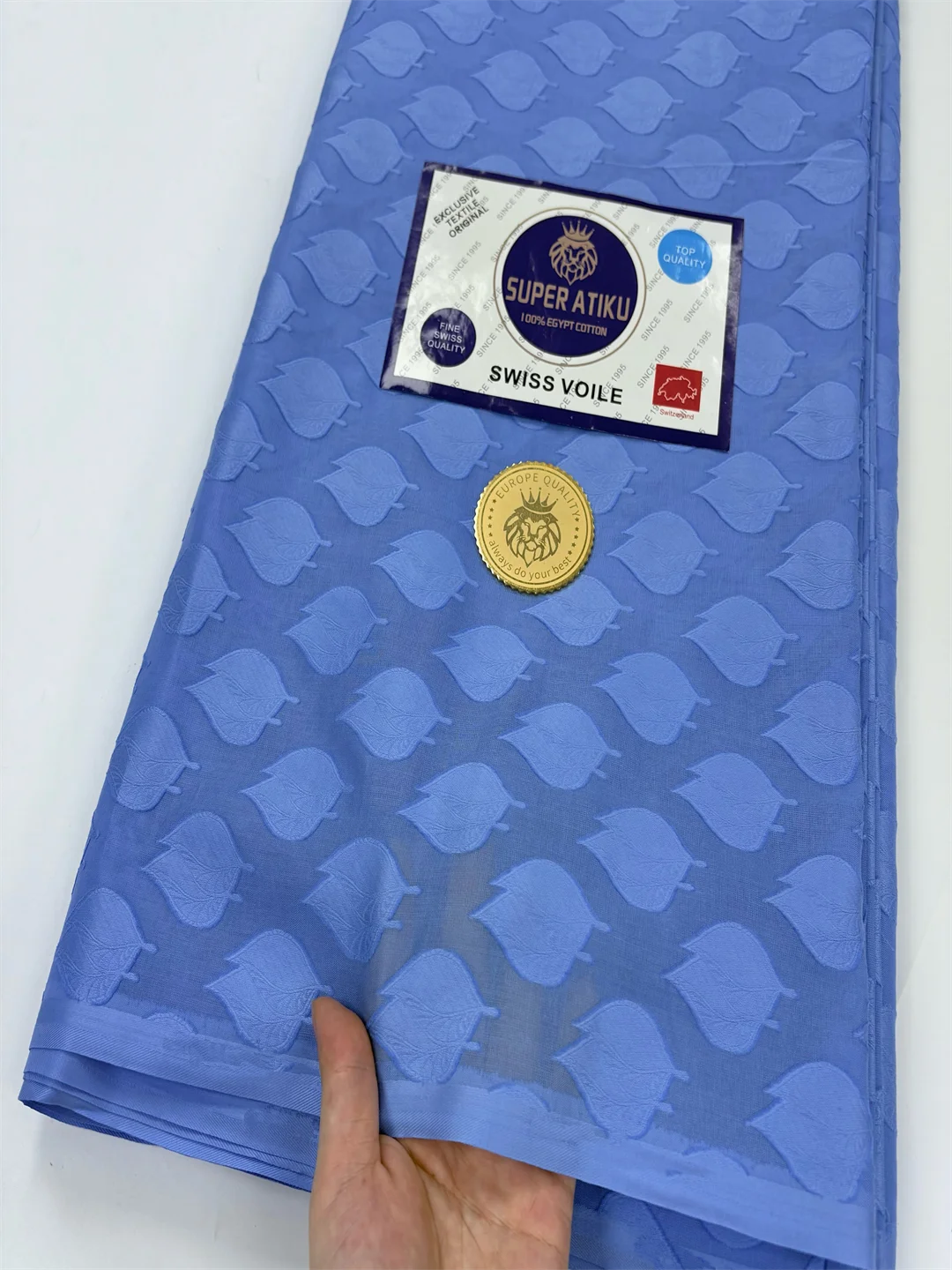 2026 Fashion Men Atiku Fabric Style Cloth Fabric Men TR Fabric African Swiss Voile Material Senator Wear Suit Fabric For Dresses