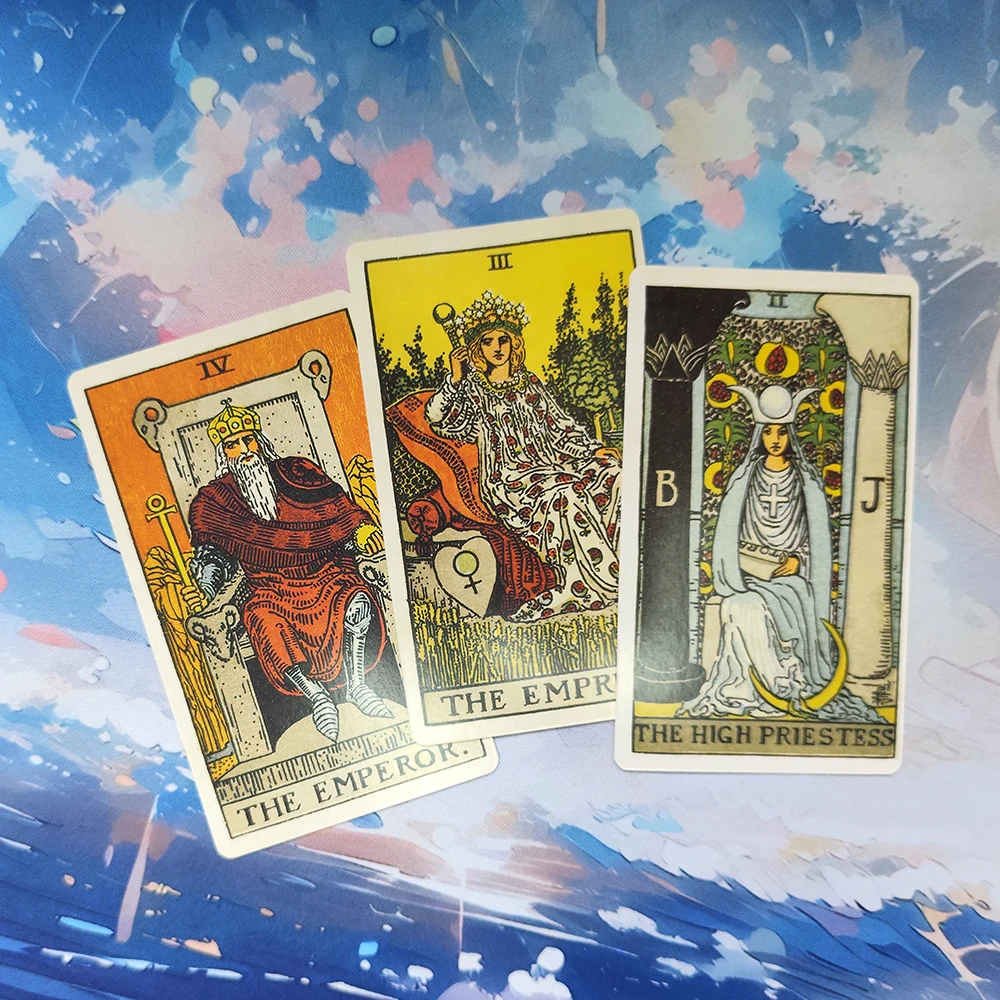 12X7CM Size Cards.Smith Waite Divination Centennial edition Tarot Deck cards for beginners and guide book