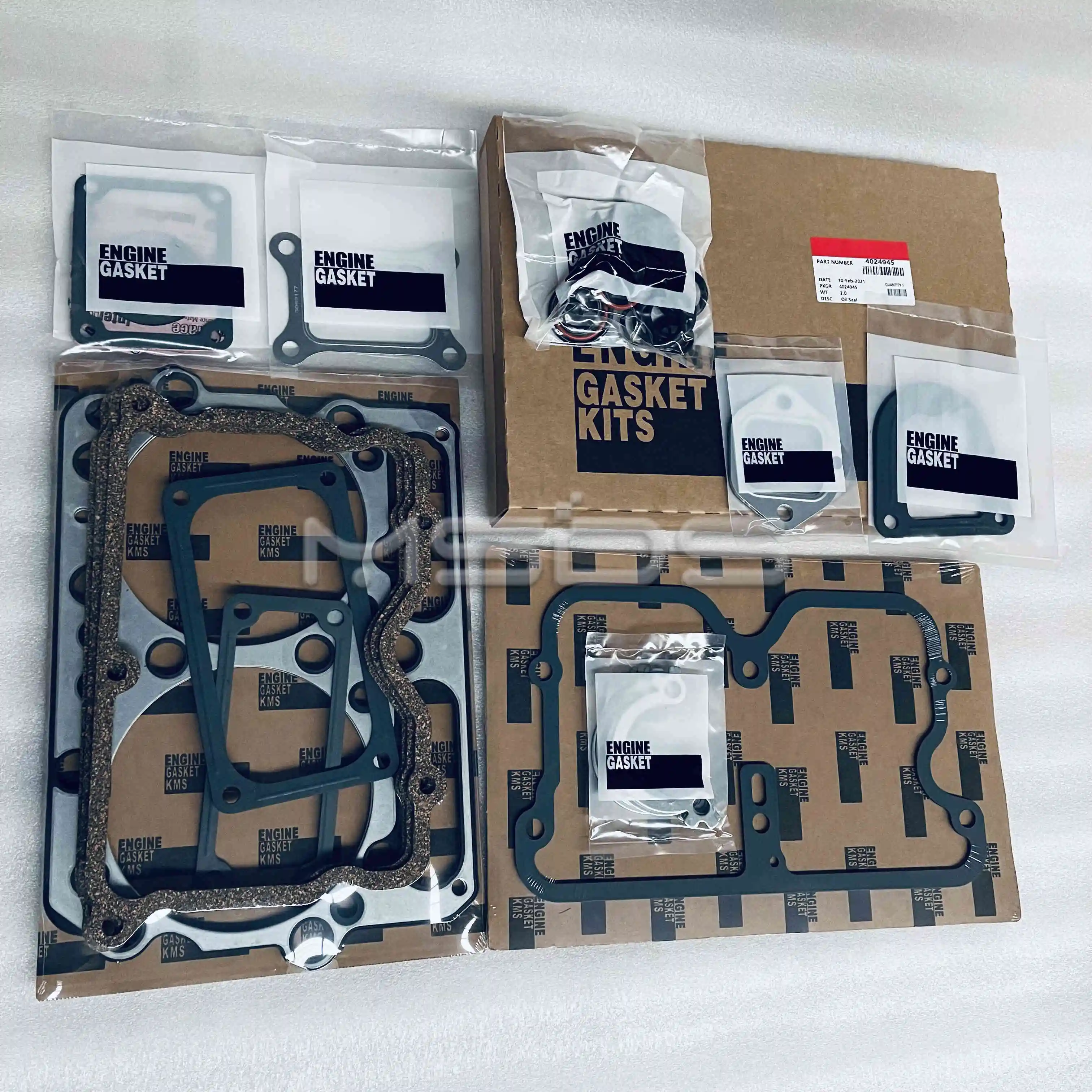 

Applicable ToNT855 Cummins Upper Engine Gasket Kit 4024945 3099122