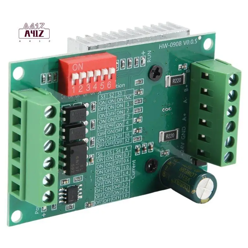 A41Z-TB6560 3.5A Stepper Motor Driver Controller Board 10V-35V CNC Rounter Control Low Voltage Over Heat Current Protection