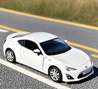 1/36 TOYOTA GT 86 Scion FR-S Toy Car Model RMZ CiTY Diecast Metal Vehicle Miniature Pull Back Collection Gift For Children Boys