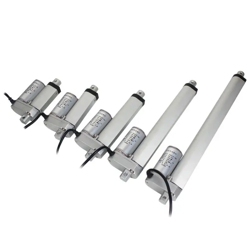 Course d'actionneur linéaire 20MM30MM40MM50MM 12V24V, moteur linéaire 100/150/200/300/500/700/900/1000N