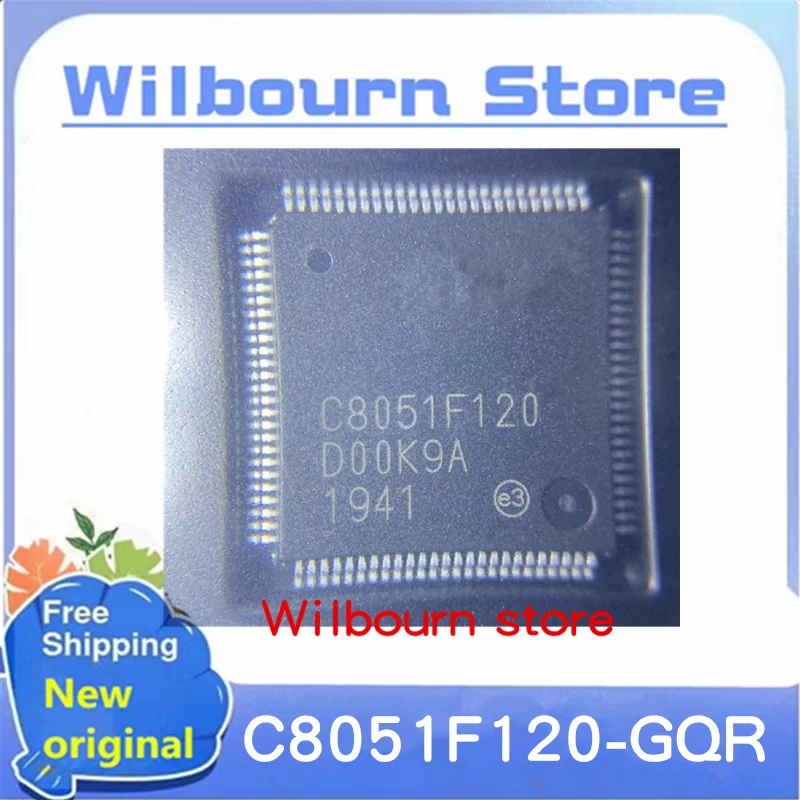 5PCS~20PCS/LOT C8051F120 C8051F120-GQ C8051F120-GQR QFP-100 New original