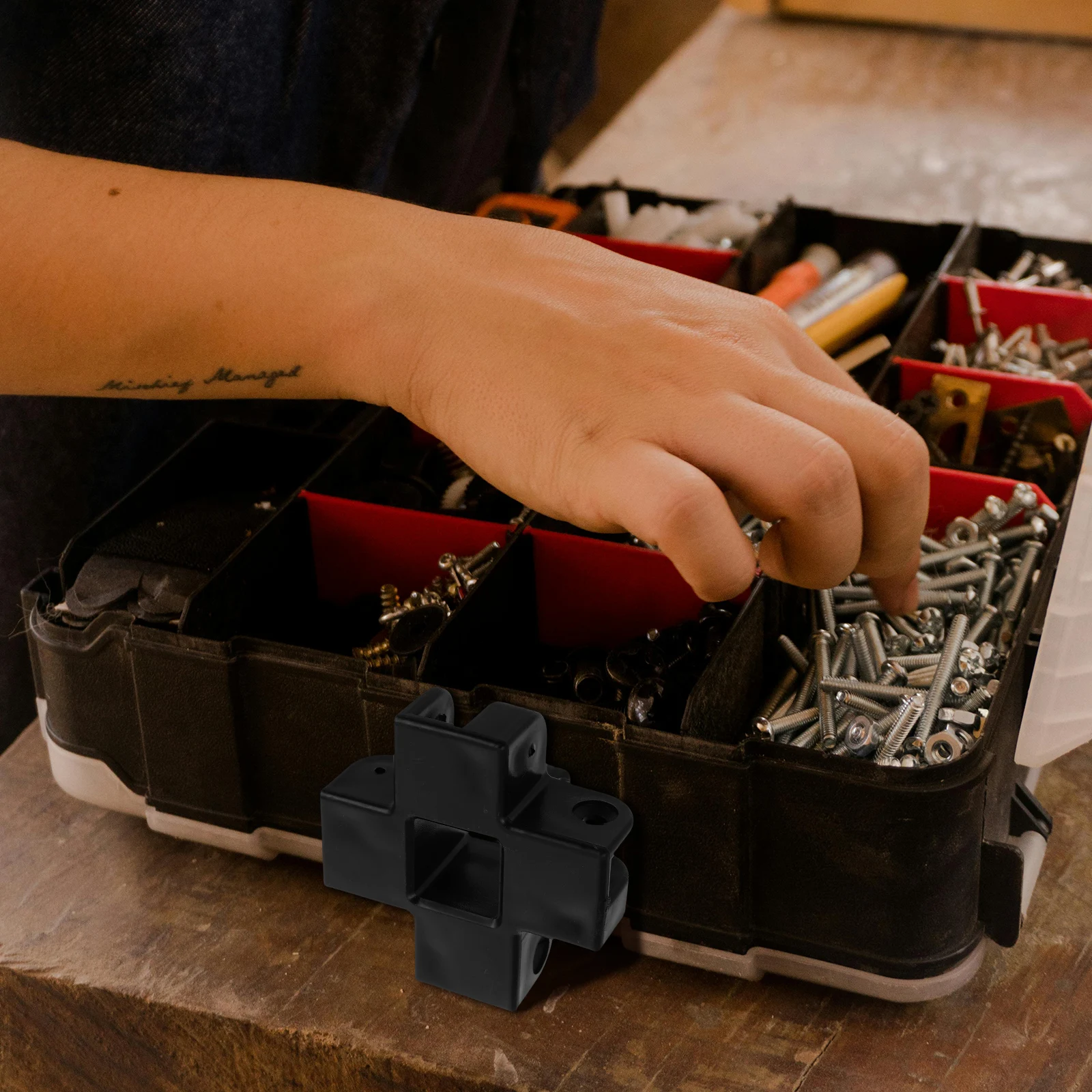 

Canopy Support Pole Bracket Durable PP Material Easy Installation for Rv Tents Market Stalls Gazebo Replacement Parts Outdoor