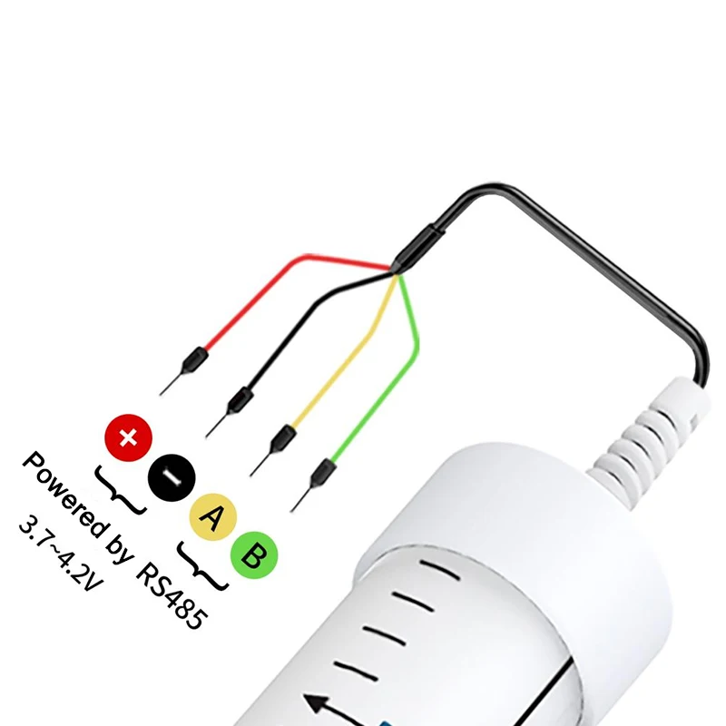 RS485 Digital Output Lora Lorawan Gprs 4G Wireless 3 Layers Tubular Soil Moisture and Temperature Sensor