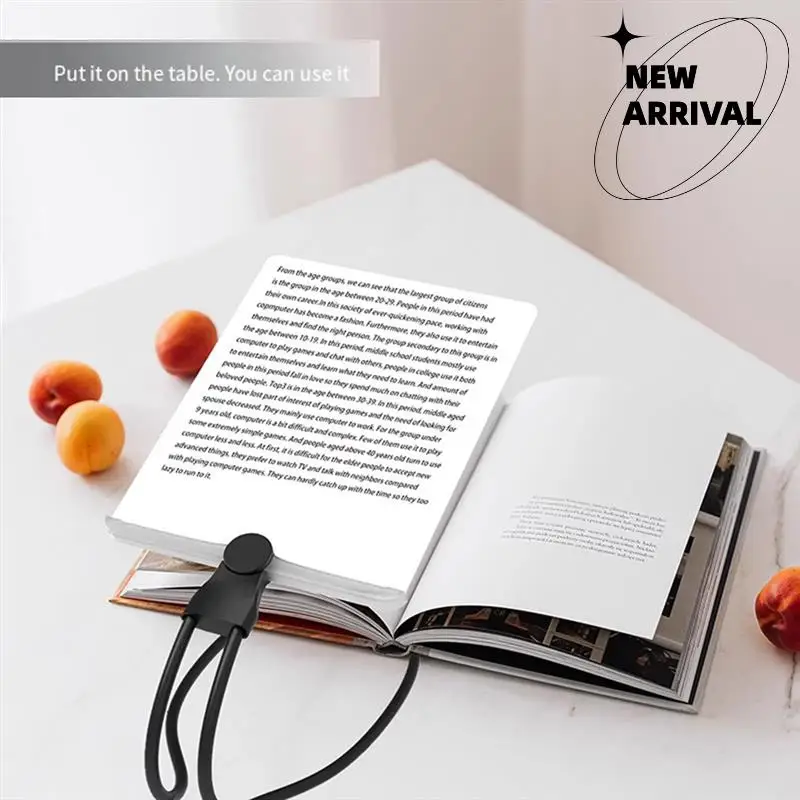 Vergrootglas Verstelbare nekkleding Vergrootglas Vierkant Afneembaar Handheld Boekpagina Leesvergrootglas voor senioren
