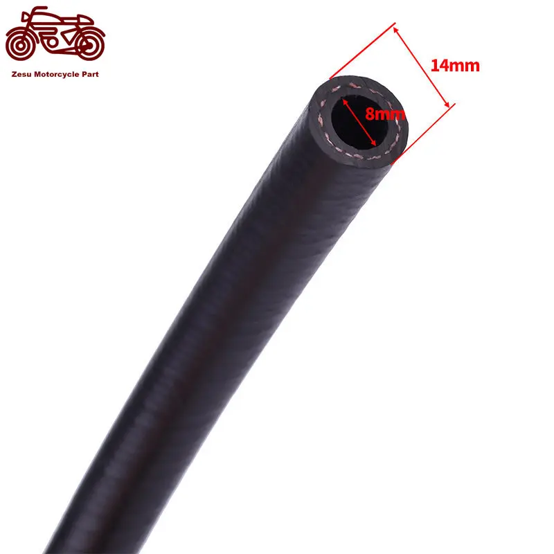 1 Meter 8x14mm Electric Fuel Injection Pipe High-pressure Pipeline Petrol Oil Tube Fuel Tank Tube Tubing Gasoline Pipe Hose Line