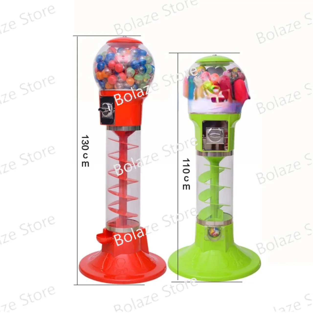 Toy ball vending machine rotating 1.1m / 1.3m large disc 1 toy machine fruit operation automatic coin 32Mm-600Mm