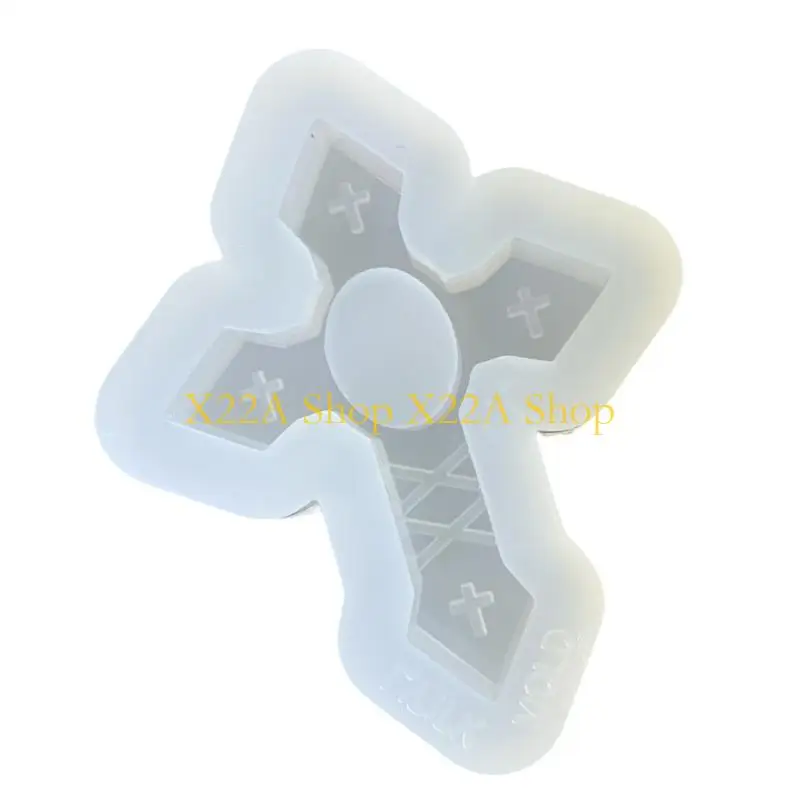 Unique Jewelry Pendant Mold Selectable Straped Crosses Silicone Molds for Quicksand Crosses Pendants