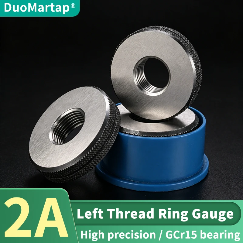 1SET(1*GO+1*NOGO) 2A LH 5/8 11/16 3/4 13/16 7/8 15/16 1-8--1'1/16 UN/UNC/UNF/UNS/UNEF America Standard Fine Thread Ring Gauge