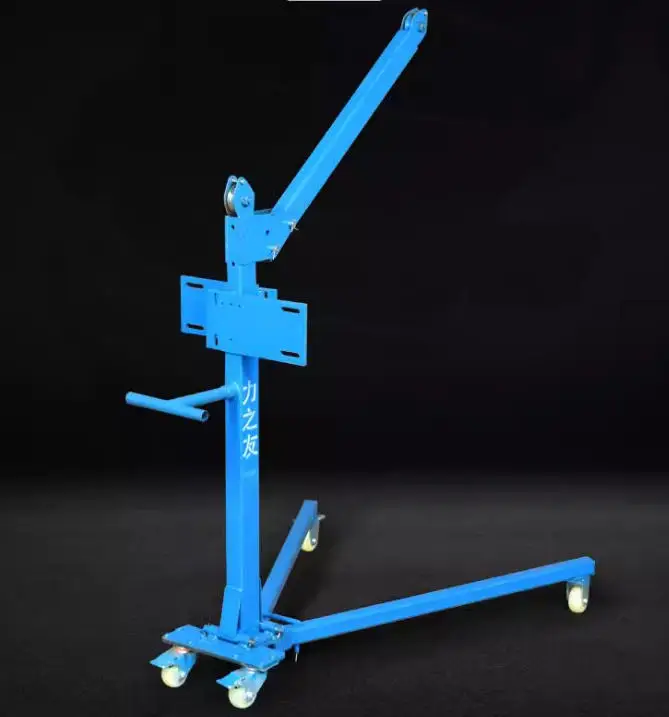 Grue à main pliable mobile