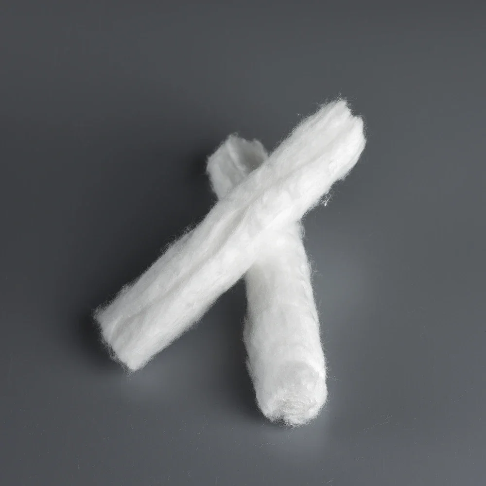 Jellyfish Algodão Wick para Reparação DIY Acessório, Sabor Suave, Original, 10cm Longo