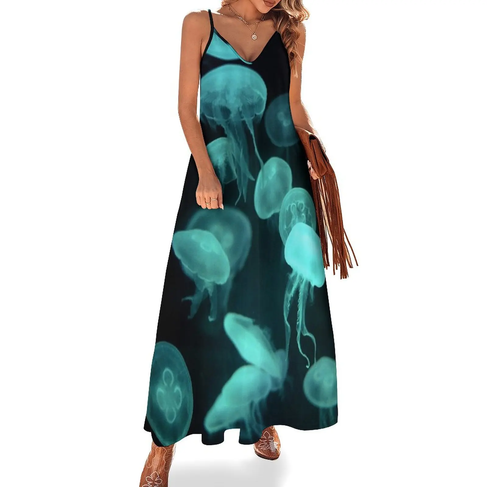 

Jellyfish 2.0 Sleeveless Long Dress dress women summer loose women's dress