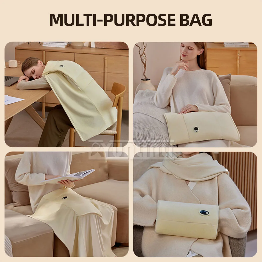 شخص واحد بطانية كهربائية ساخنة ، فراش ، ترموستات ، دفئا الجسم للمكتب