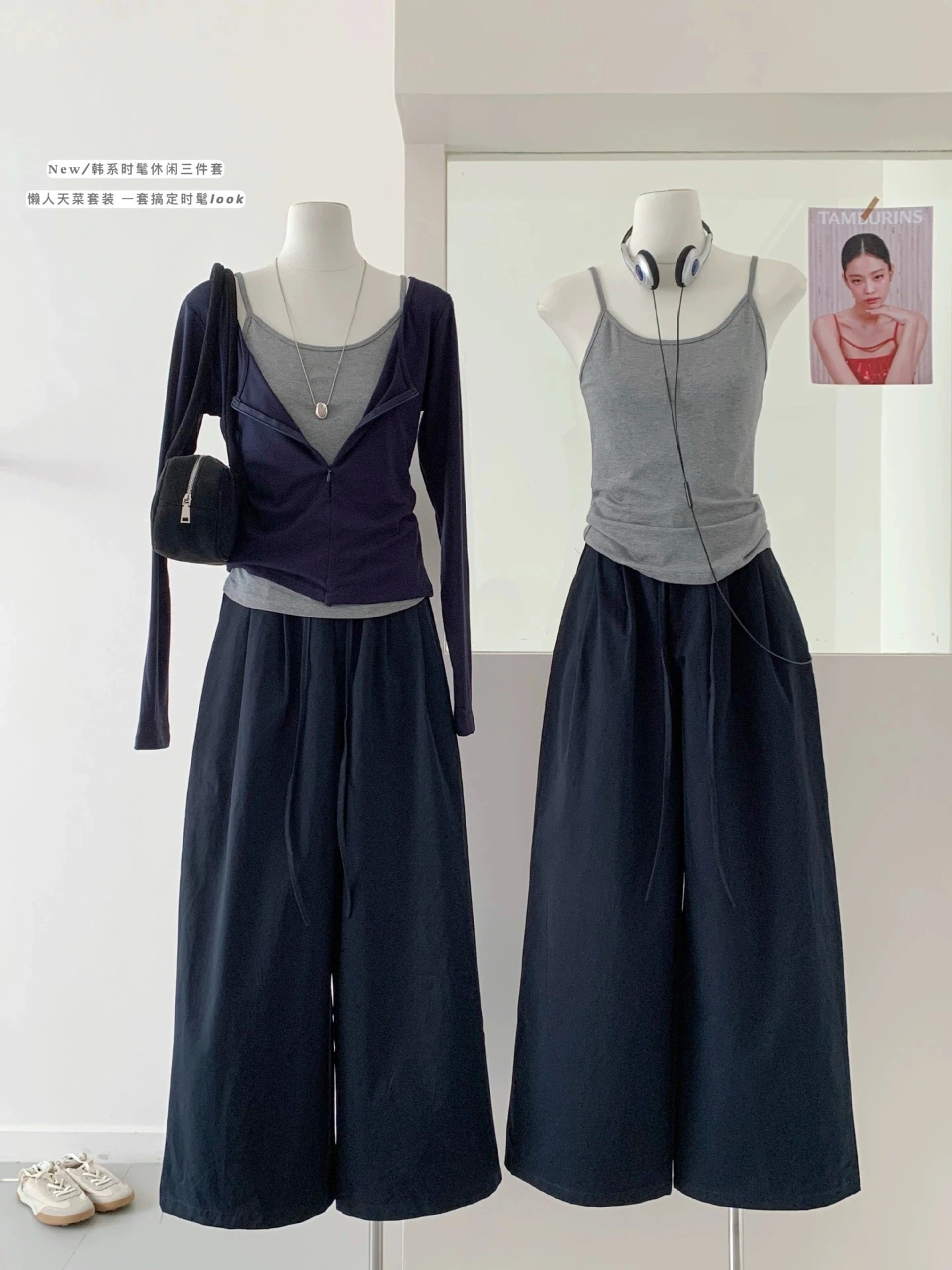

Korean contrasting color one-shoulder short-sleeved T-shirt for women 2025 summer new irregular knitted top