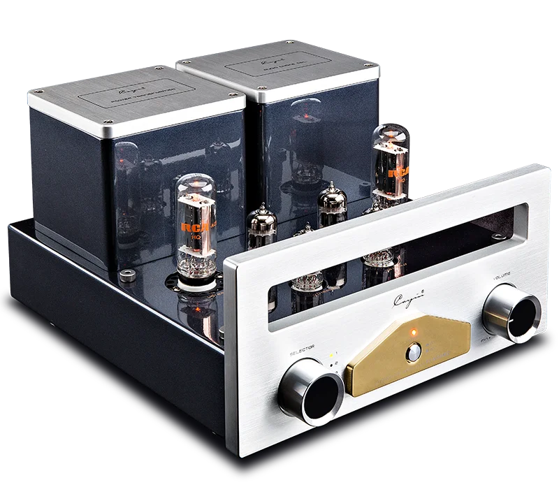 SC-6LS Mk2 Vacuum Tube Preamplifier Pre Amp 12AU7EH 22DE4 15db Gain Output 2~22v With Remote Control 350mv