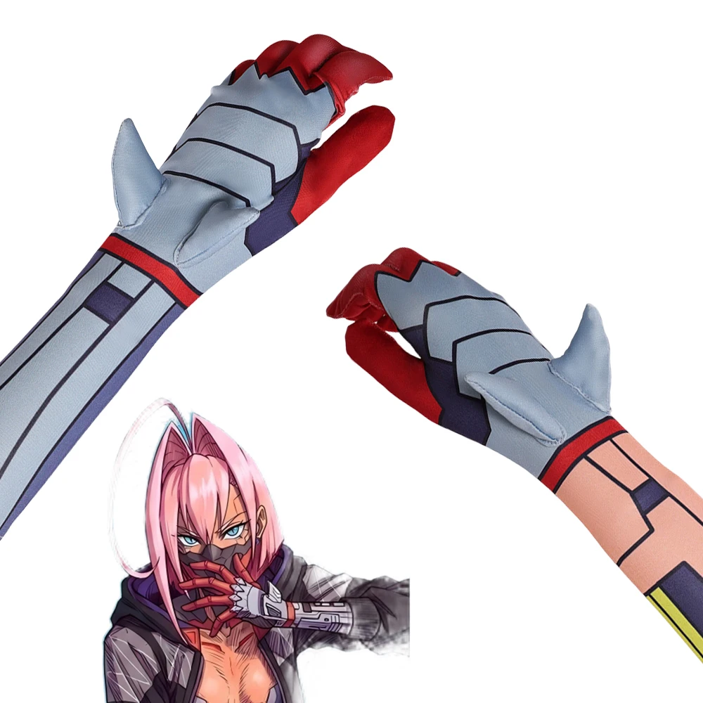 Fantasia Talia Yang Gloves Cosplay Prop Cartoon Runner Of Edge Women Disfraz Costume Accessory Female Halloween Carnival Party