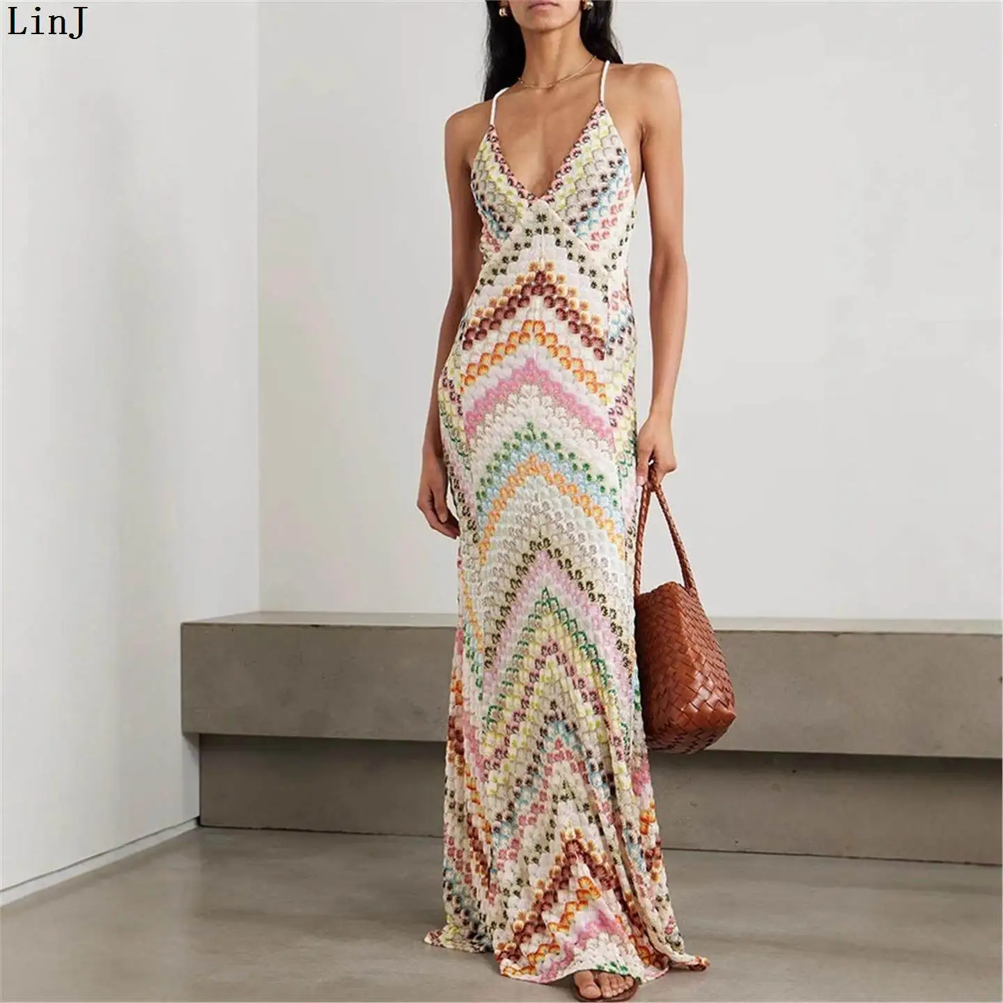 Spicy Girl Women's Summer Positioning Print Bodycon Dress Slim Fit Party Dress European Style Loose Waist Other 100% Fabric