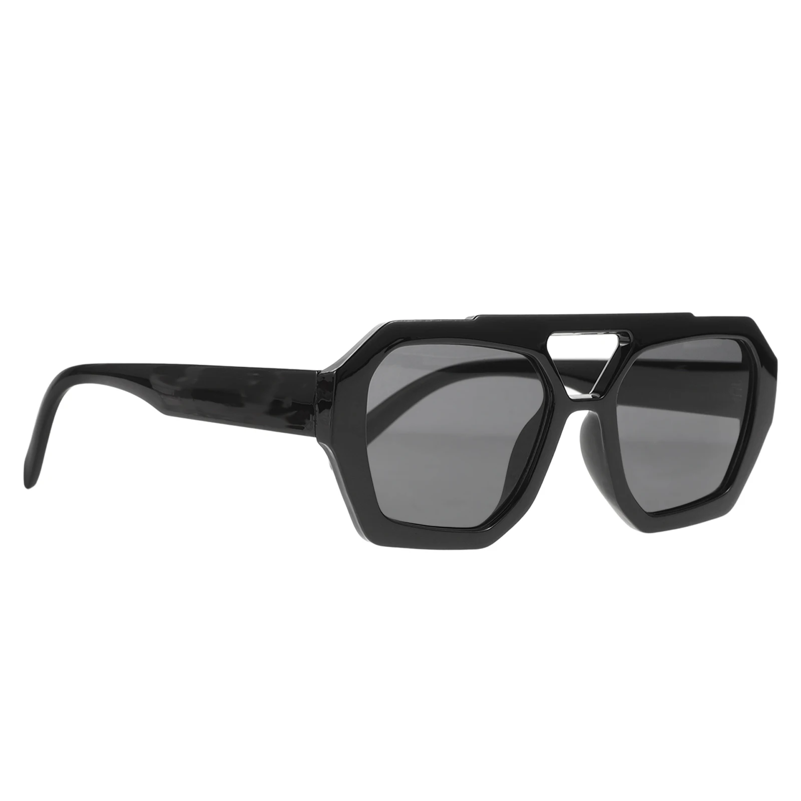 

Sunglasses Black PC Hexagonal Square Fashionable Trendy Lightweight Outdoor Sports Travel Driving Geometric