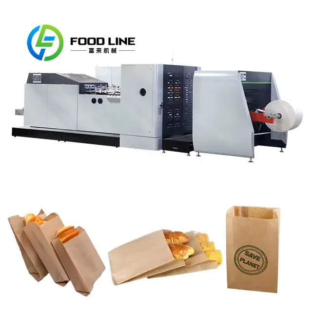 Heavy‑Duty Paper Bag Forming Machine For Custom Size Kraft Paper Bag Supermarket Convenience Store Retail Market Application