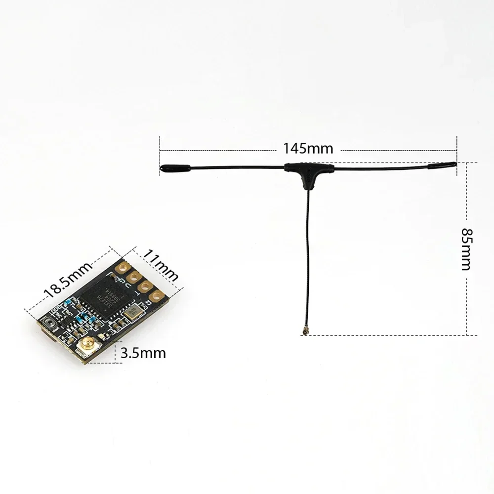 FOXEER ELRS 915 MHz/ 868 MHz FPV Micro ricevitore a lunga distanza 2,4 GHz Nano RX per parti di droni RC FPV a lungo raggio