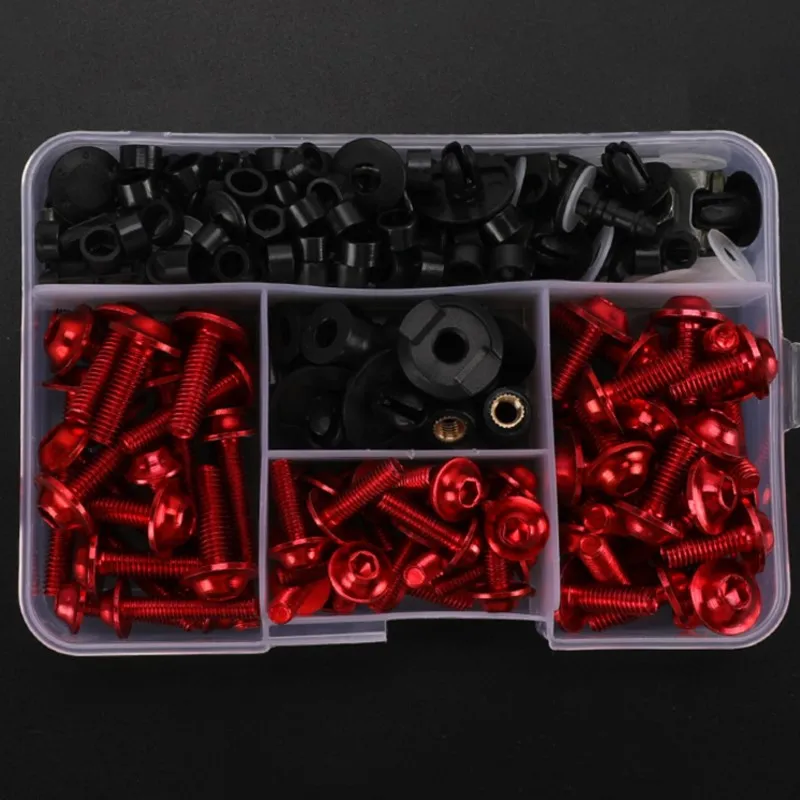 FOR YAMAHA FZ6N FZ6R FZ6S FZ700 FZ8 FZR1000 FZ25 Colorful Fasteners Screws Motorcycle Fairing Bolt Kit Motorcycle Modified Parts