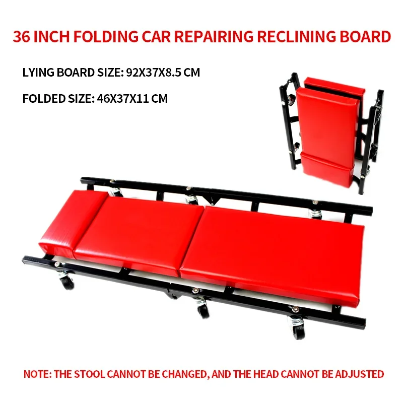 36 Inch Foldable Repairing Car Reclining Board Scooter Repairing Board Car Repairing Scooter Repair Sleeping Board Tool