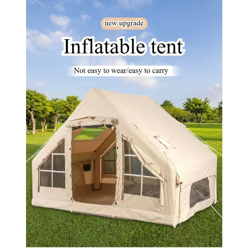 

Outdoor camping picnic automatic convenient tent thickened rainproof travel inflatable tent