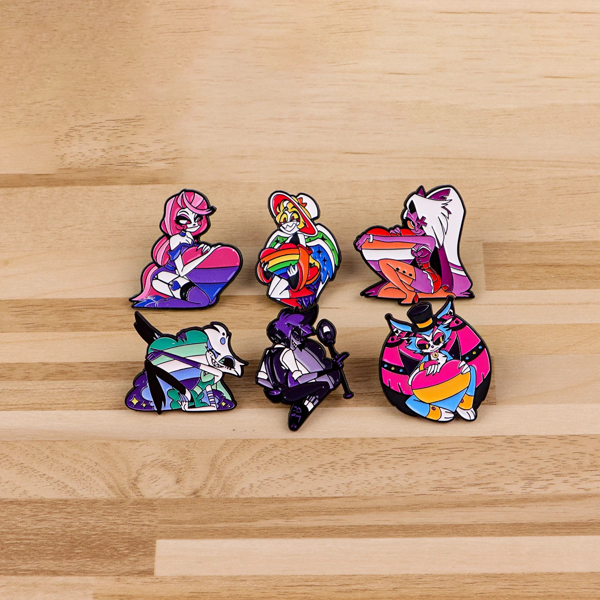 Funny Anime Monster Enamel Pin Cartoon Figures Brooch Lapel Pins Badge on Backpack Clothing Accessories Fashion Jewelry Gifts