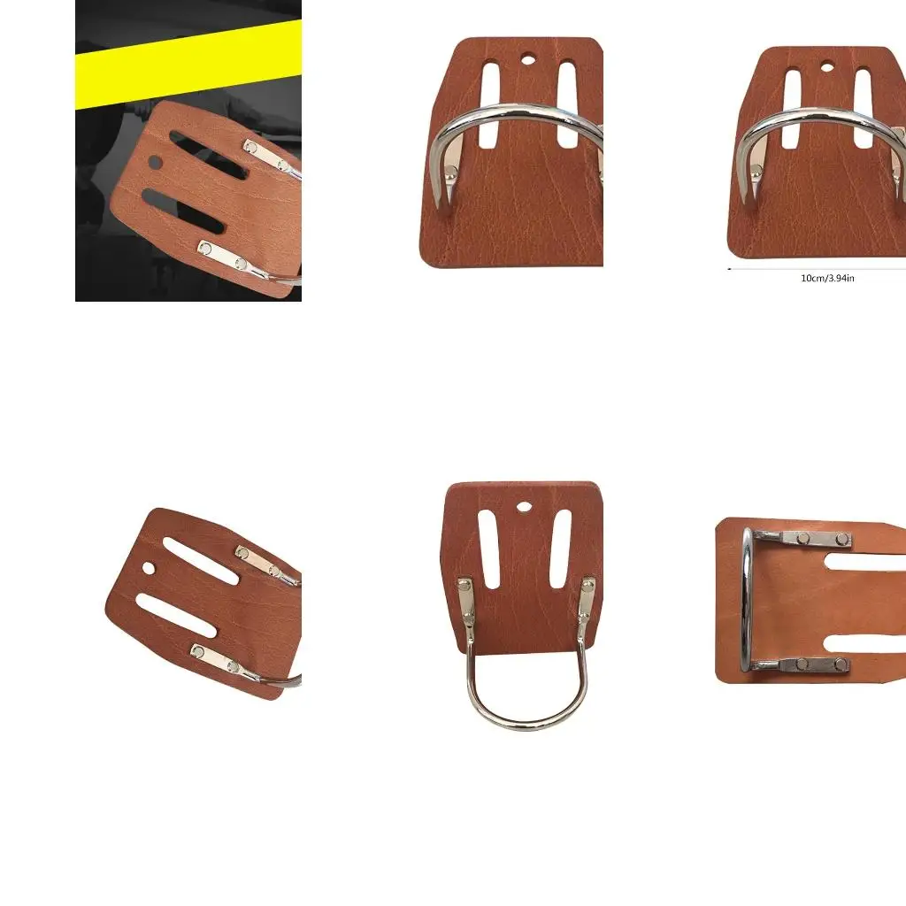 Waist Mount Hammer Holder Tool Belt Hammer Holder Belt Hook Peg Hooks Tool Shelf Wrench Holder Leather Hammer