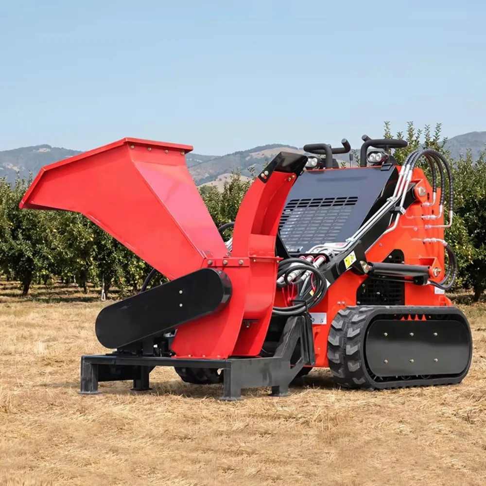 High Efficiency High Capacity Wood Chipper, Agricultural Garden Branch Shredder for Wood Crushing