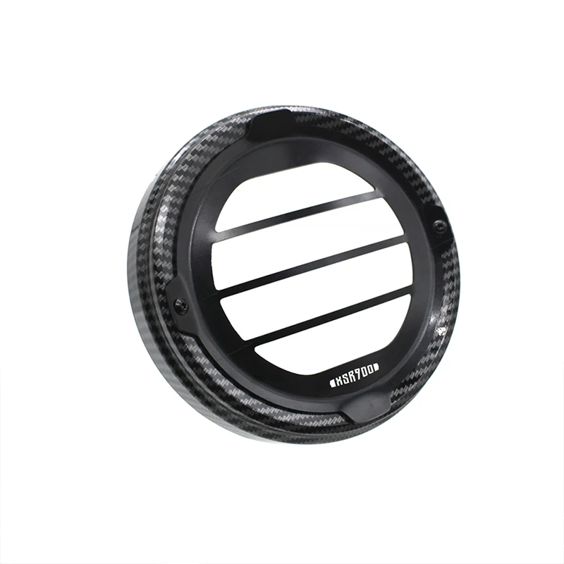 Accessories For Yamaha XSR 900 XSR900 2022 2023 Motorcycle Headlight Grille Protector Cover Carbon Look