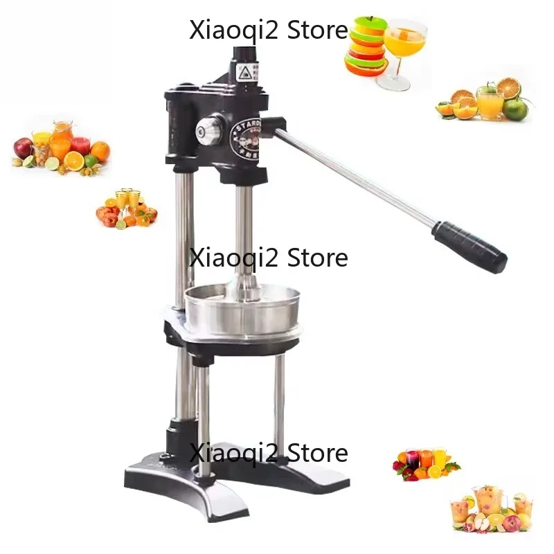 Stainless Steel Manual Fruit Press Juicer Machine Household Hand Operated Fruit Juice Extractor