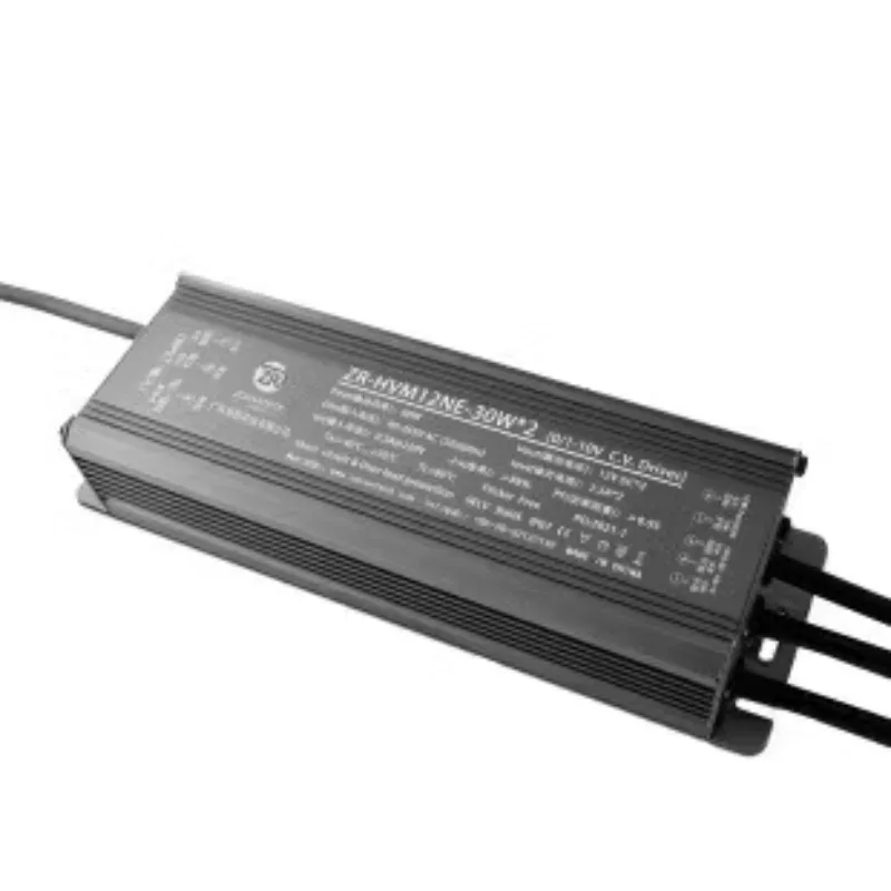 

0-10V dimming color temperature power supply 60-500W waterproof driving supply 24V light strip constant voltage control adapter
