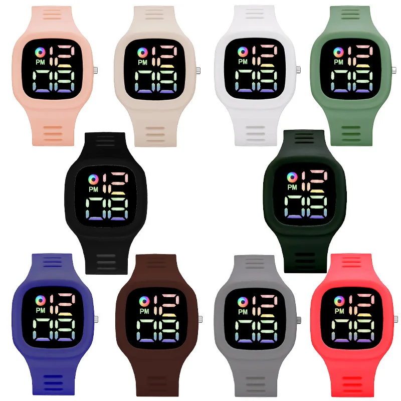 

Watch for Women Ins Style High Appearance Junior High School Students Minimalist Niche Design Children's Sports Electronic Watch