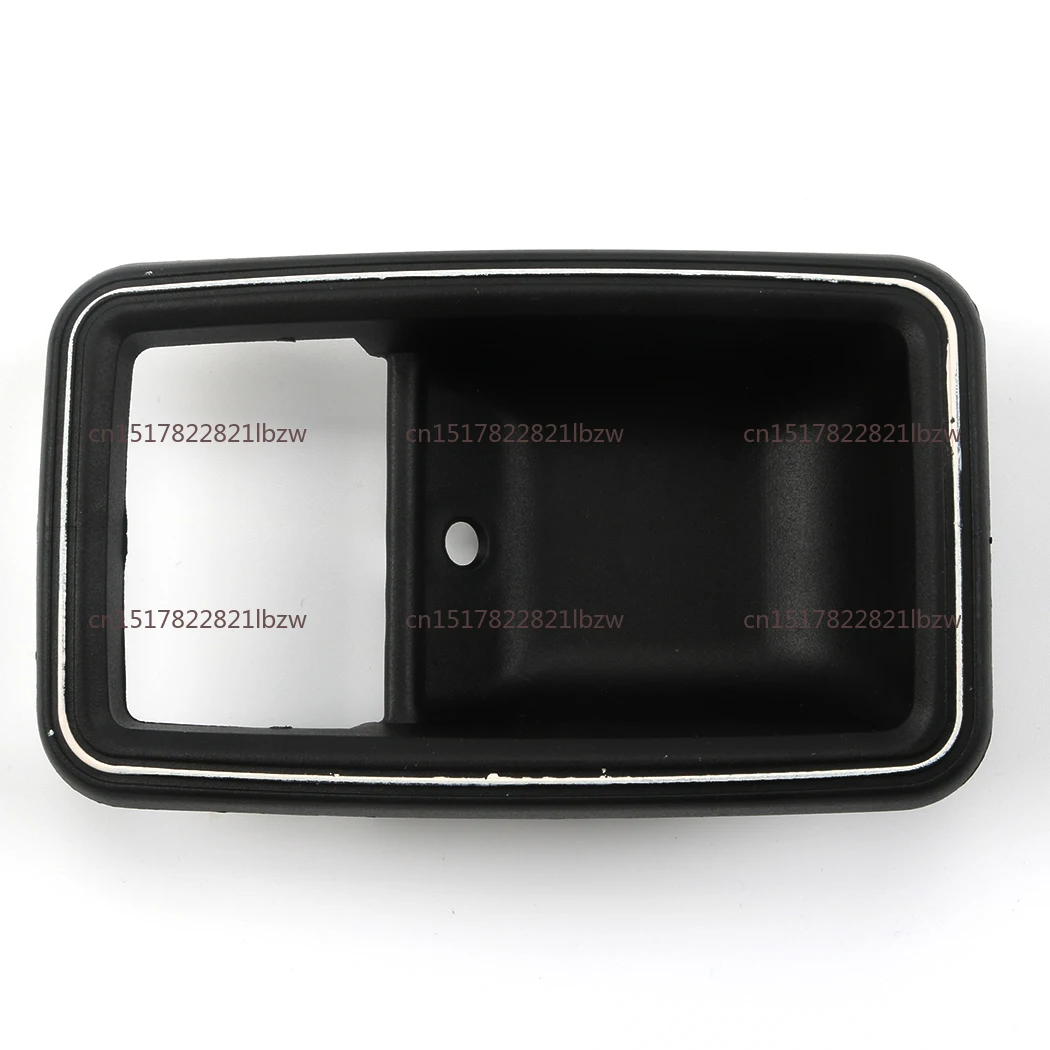 For  280ZX 1979-1983 Interior Door Handle Trim Escutcheon Black 80512-P7100