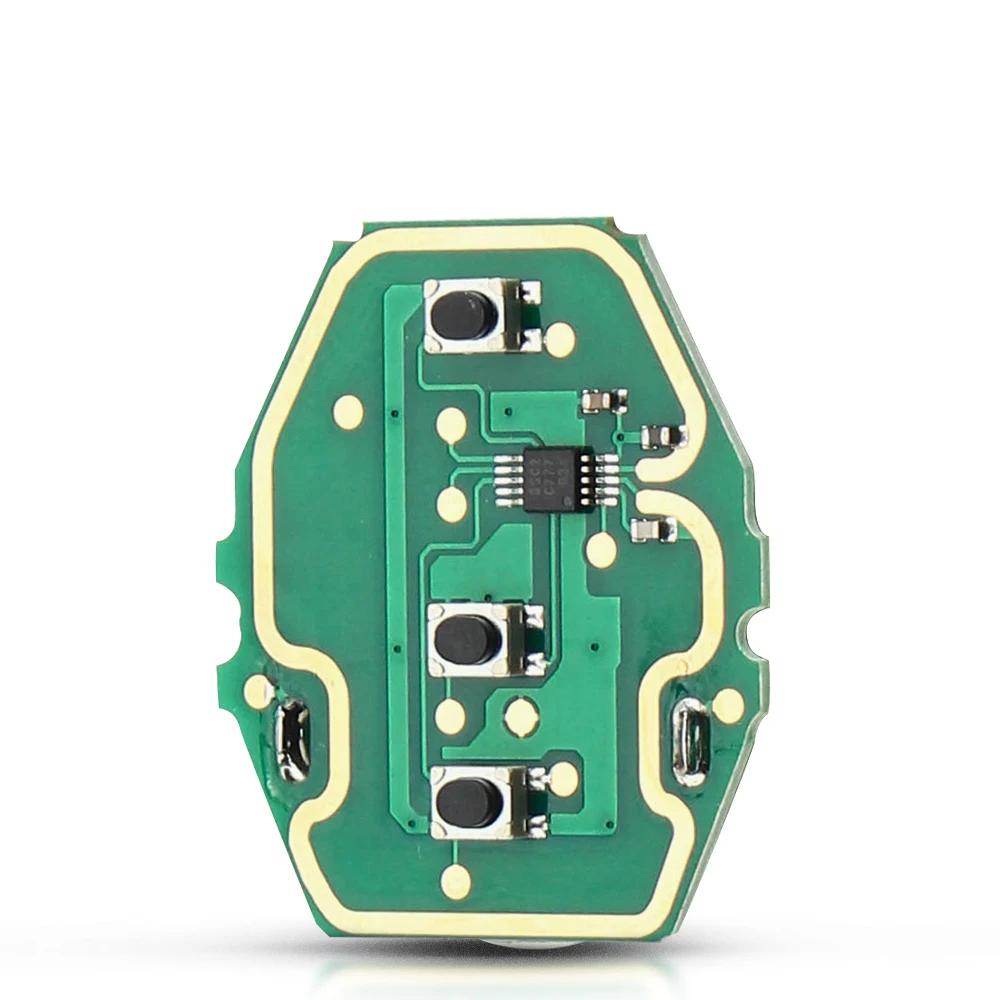Dandkey 3 przyciski do BMW EWS System zdalnego klucz samochodowy płytka obwodowa sterująca dla BMW 1 3 5 7 serii X 7S X3 X5 Z3 Z4 E38 E39 E46