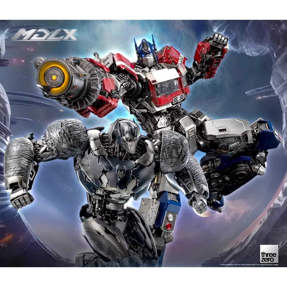 In Stock Mirage Transformation Threezero MDLX Gorilla Captain Mirage Action Figure Collectible view 4
