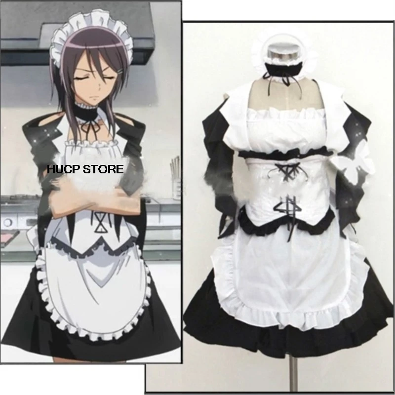 

Горничная сама! Kaichou Wa Maid-sama! Женский костюм для косплея Мисаки аюзава, платье лолиты