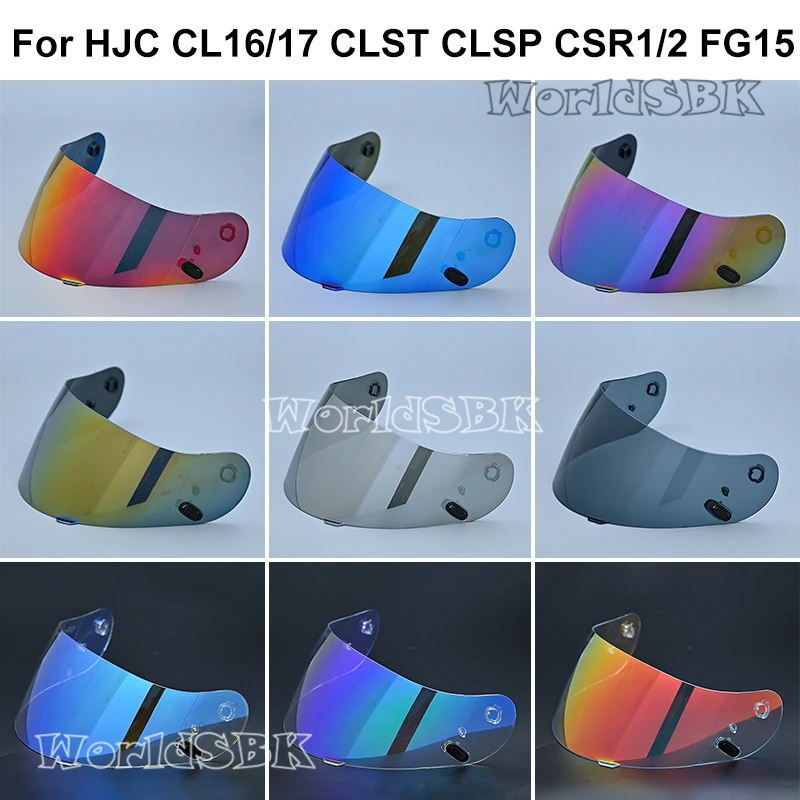 

Helmet Visor for HJC CL16 CL17 CLST CLSP CSR1 CSR2 CS15 TR1 FG15 HS11 FS15 Helmet Shields Uv Protection Capacete Accessories