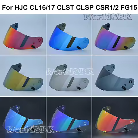 Helmet Visor for HJC CL16 CL17 CLST CLSP CSR1 CSR2 CS15 TR1 FG15 HS11 FS15 Helmet Shields Uv Protection Capacete Accessories