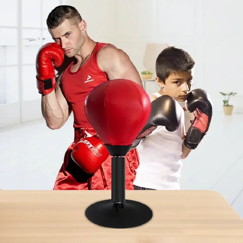 Boxing Reaction Ball Children\'s Decompression Ball Speed Ball Table Top Sucker Reaction Target Training Equipment