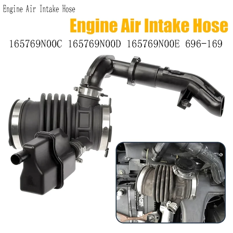 

【Price Drop !!】165769N00C Engine Air Intake Hose For Nissan MAXIMA A35 VQ35DE 3.5L-6V 2008-2015 165769N00D 165769N00E 696-169