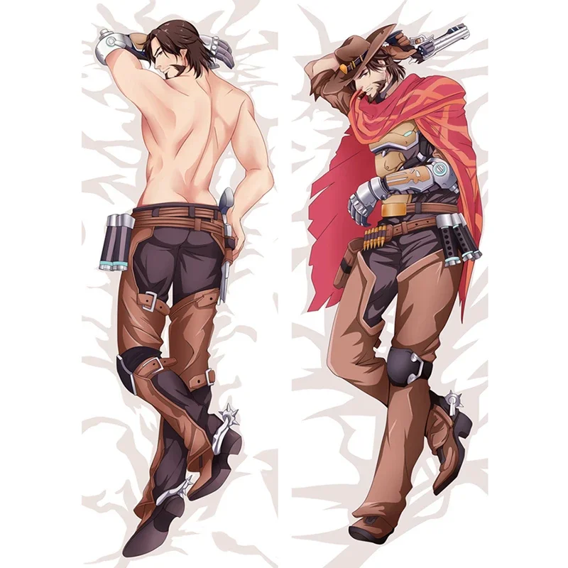 Overwatch Dakimakura Case  Anime Pillow Cover Mei Widowmaker Girls And Handsome Boys Two-side Bedding Hugging Body Pillowcase