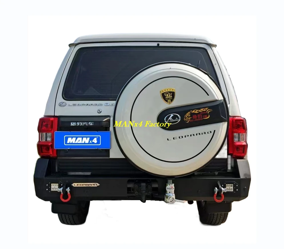 

Manx4 Off-Road Steel Rear Bumper For Pajero 2nd Gen V20 V30 V31 V33