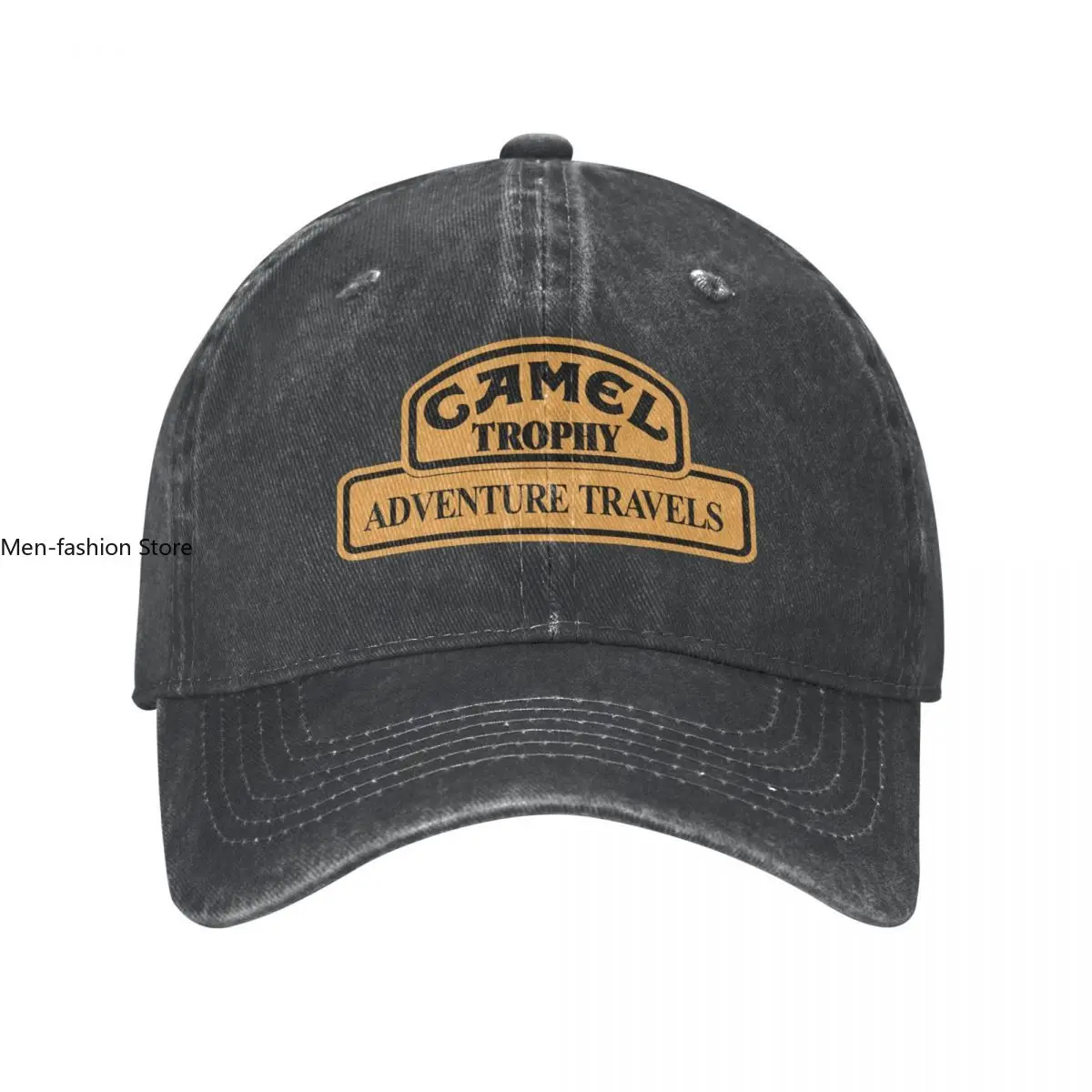 Casual Camel Trophy Animal Vehicles Baseball Caps Men Women Distressed Washed Headwear Adventure Sports Travel Caps Hat